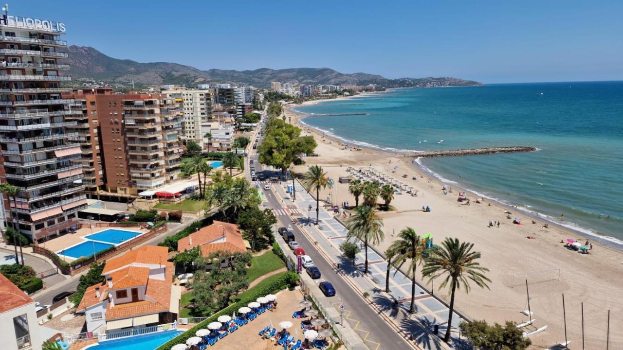 Appartement Apartamento De 1 Habitacion Frente Al Mar Y Con Piscina à Benicàssim Extérieur photo