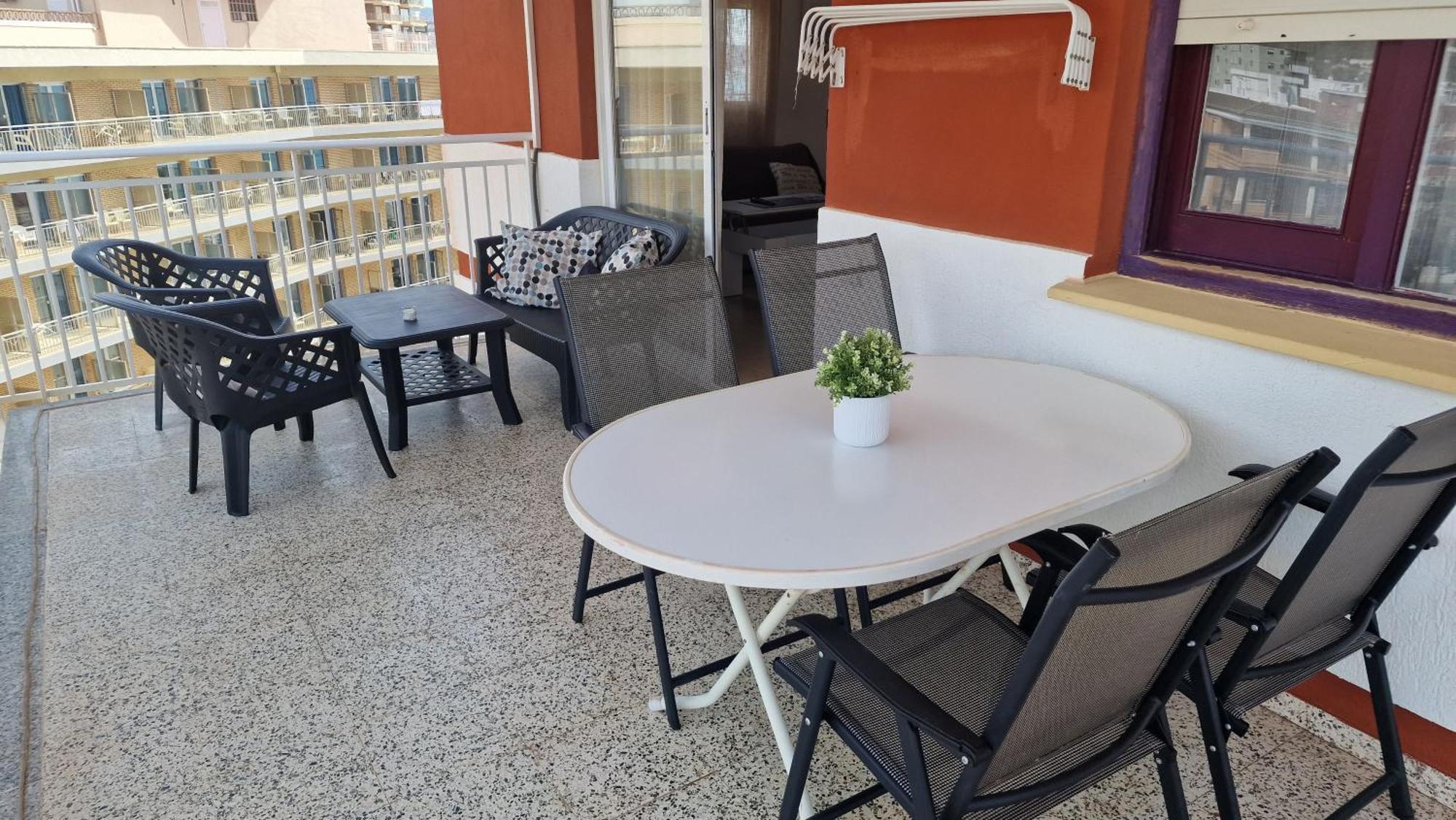 Appartement Apartamento De 1 Habitacion Frente Al Mar Y Con Piscina à Benicàssim Extérieur photo