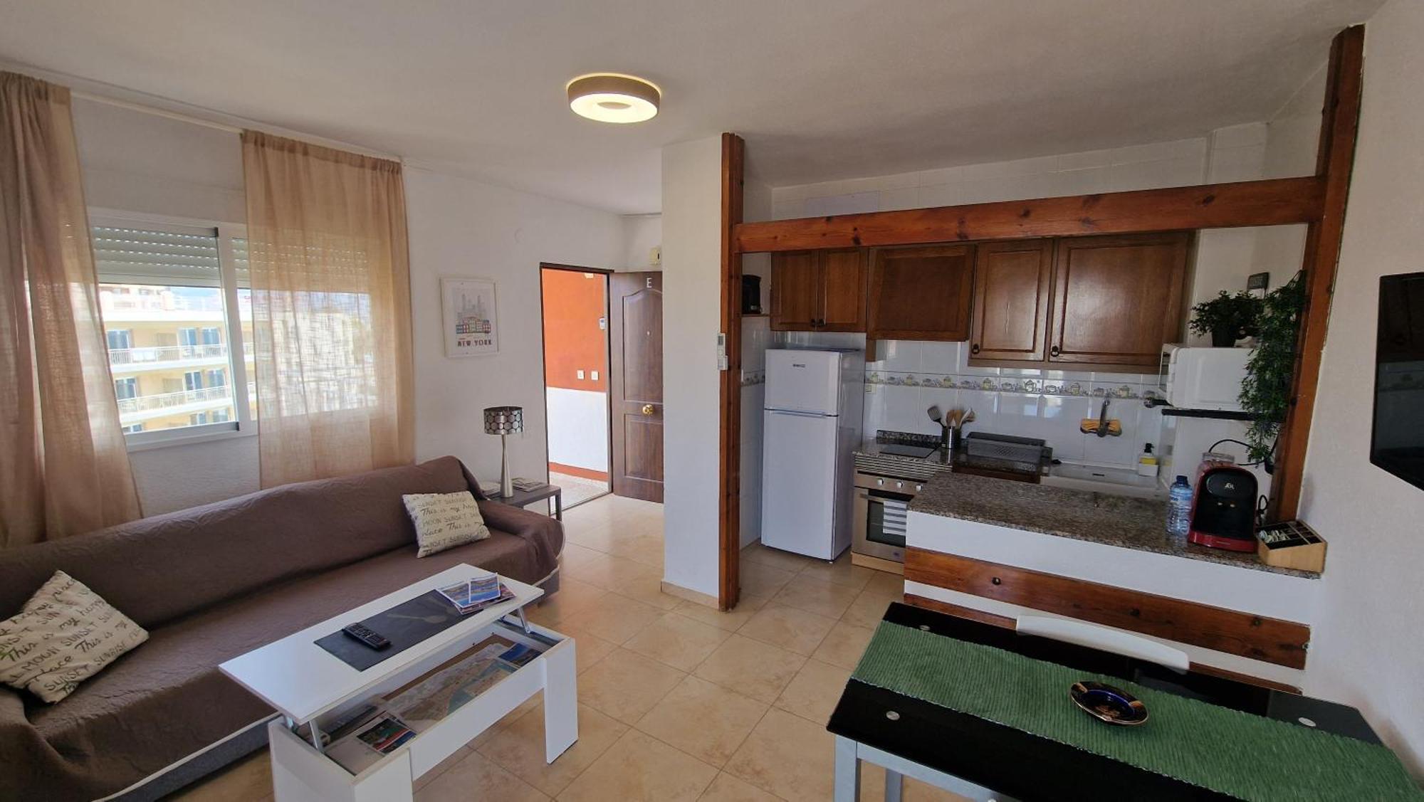 Appartement Apartamento De 1 Habitacion Frente Al Mar Y Con Piscina à Benicàssim Extérieur photo